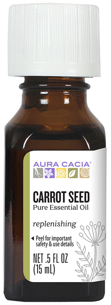 AURA CACIA Carrot Seed Essential Oil (15 ml)