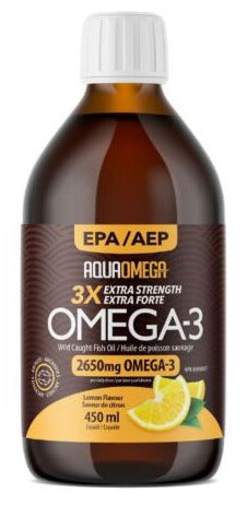 AQUAOMEGA EPA Extra Strength (Lemon - 450 ml)