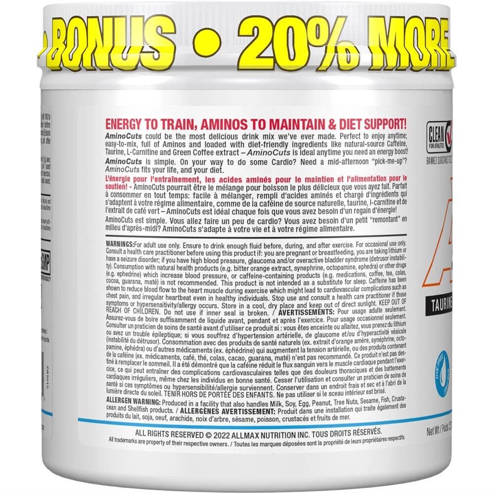 ALLMAX ACuts | Amino Acids Supplement - 252 gr