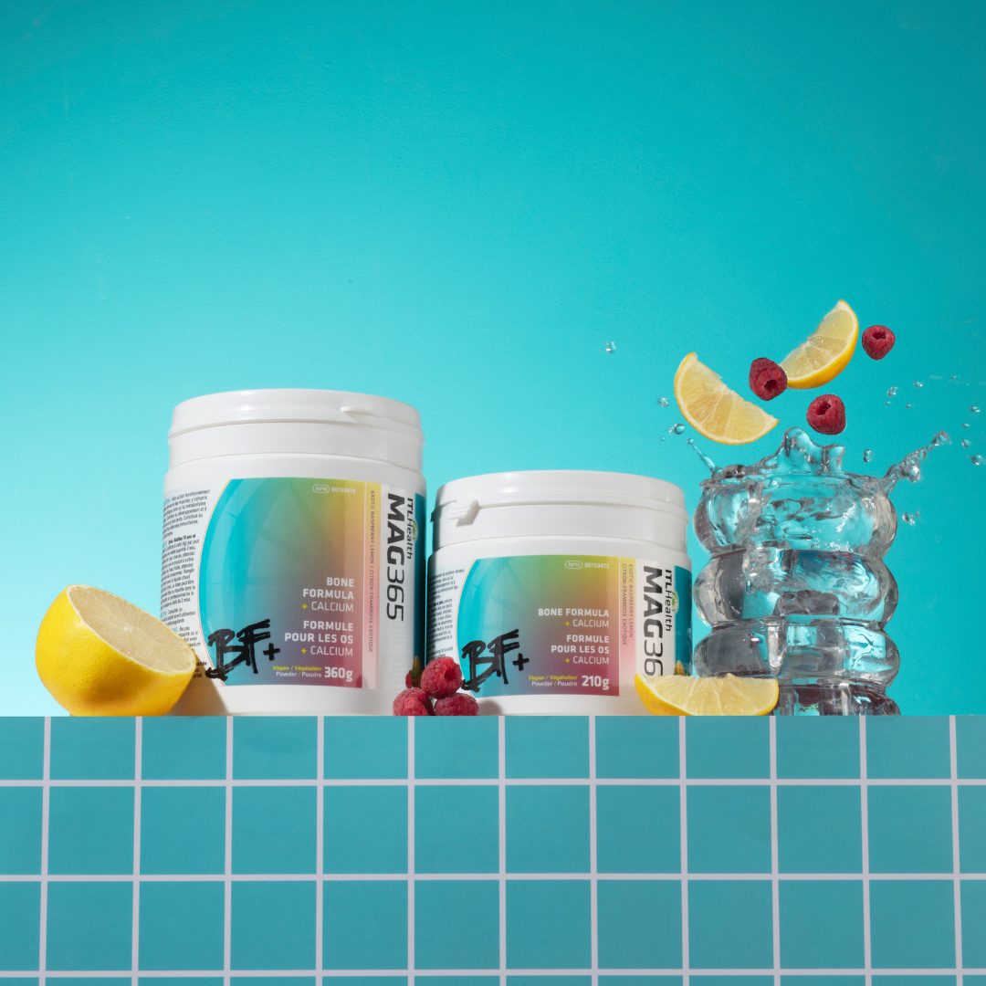 ITL HEALTH MAG365 Bone Formula + Calcium (Exotic Raspberry Lemon)