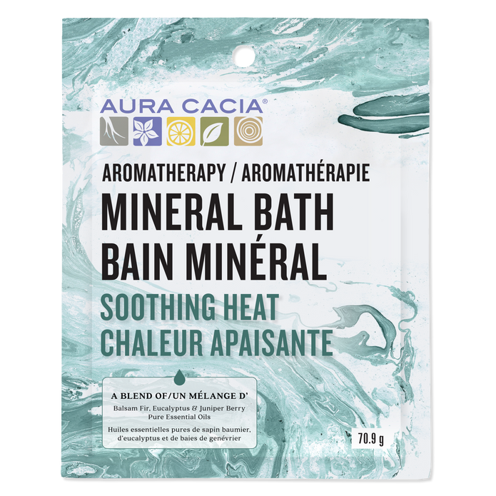 AURA CACIA Soothing Heat Mineral Bath (6 x 71 gr)