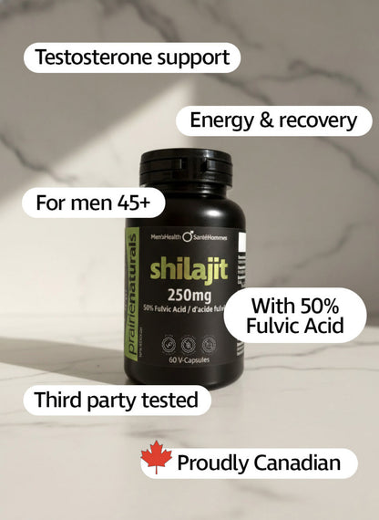 PRAIRIE NATURALS SHILAJIT PURIFIED (250 mg - 60 VCAPS)
