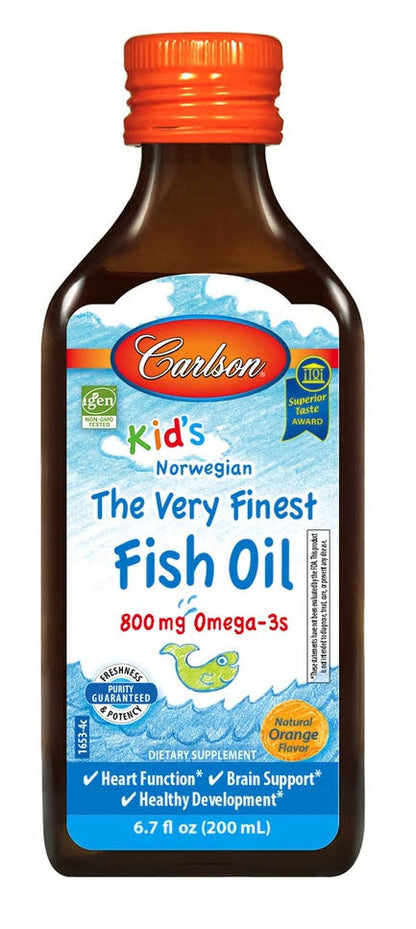 CARLSON Kids Very Finest Fish Oil (orange - 200 ml)