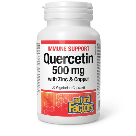 NATURAL FACTORS Quercetin (500 mg - 60 veg caps)