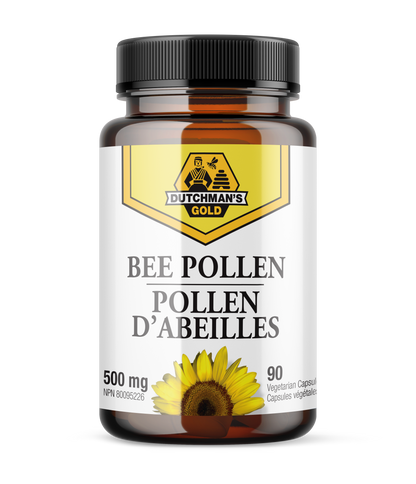 DUTCHMAN'S GOLD Bee Pollen (500 MG - 90 Capsules)