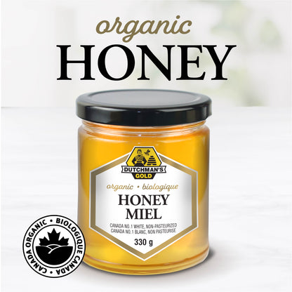 DUTCHMAN'S GOLD Organic Liquid Honey 330 g