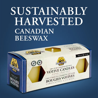 DUTCHMAN'S GOLD Beeswax Votives