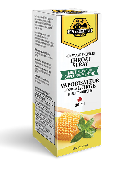 DUTCHMAN'S GOLD Honey and Propolis Throat Spray