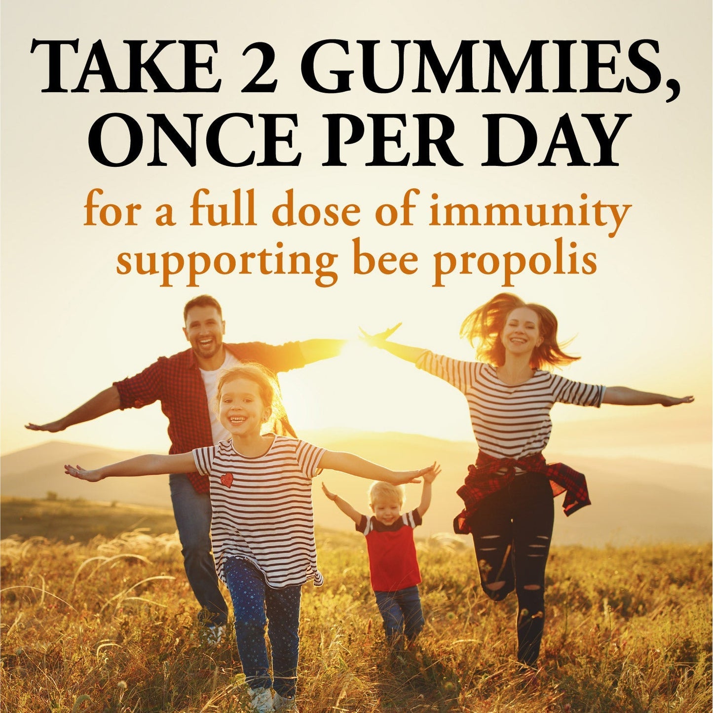 DUTCHMAN'S GOLD THROAT RESCUE Propolis Gummy: 60 count