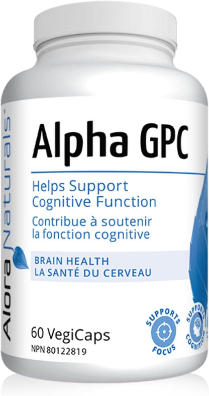 ALORA NATURALS Alpha GPC (60 Caps)