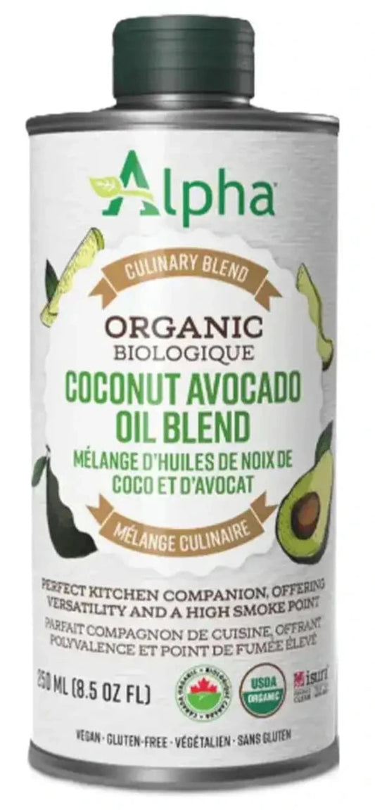 ALPHA HEALTH - Organic Coconut Avocado Blend Oil (250 ml)