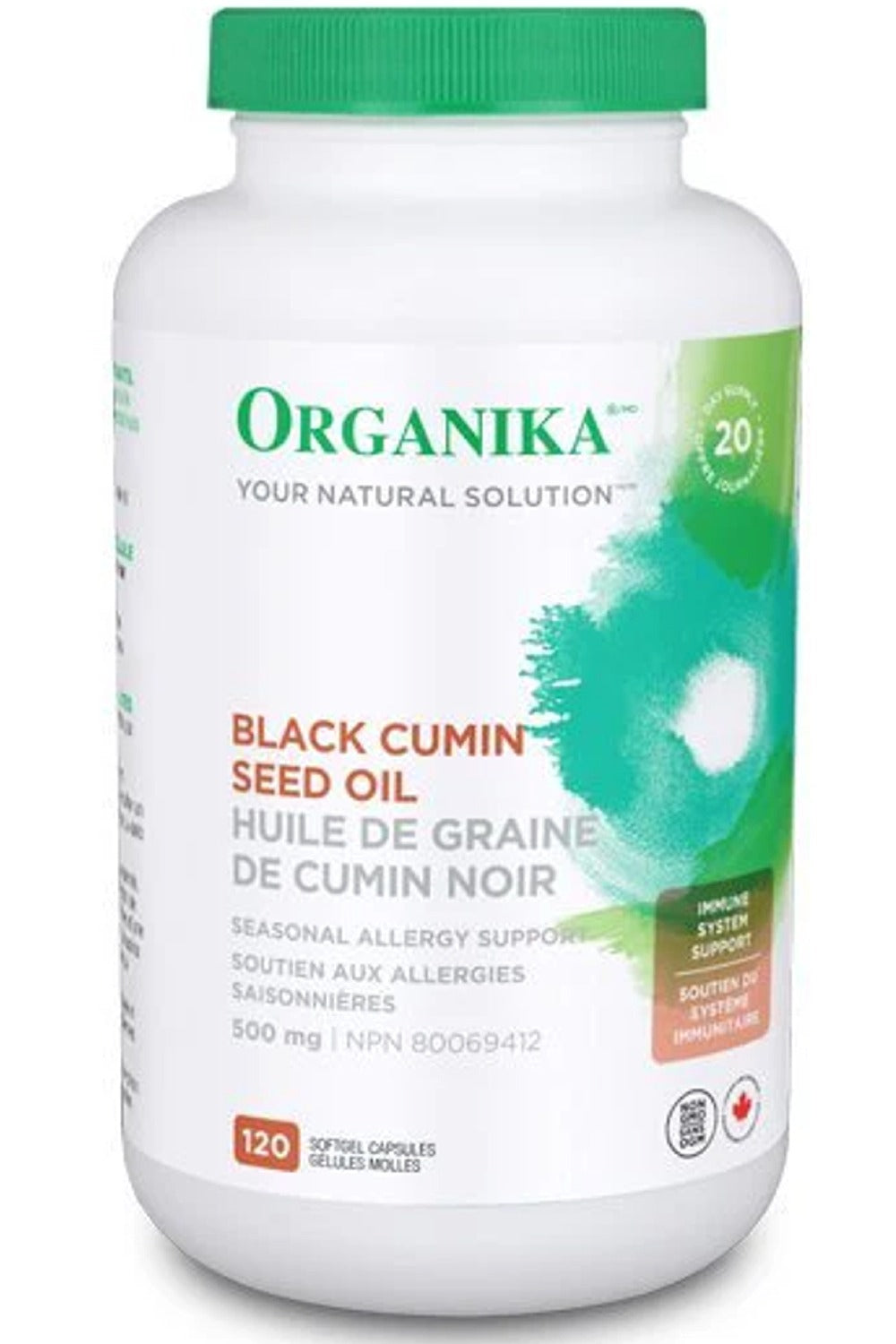 ORGANIKA Black Cumin Seed Oil (120 sgel)