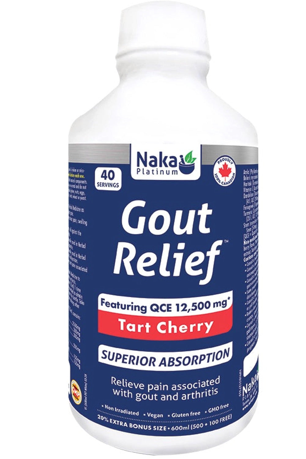NAKA Platinum Gout Relief (Tart Cherry Combo Formula - 250 ml)