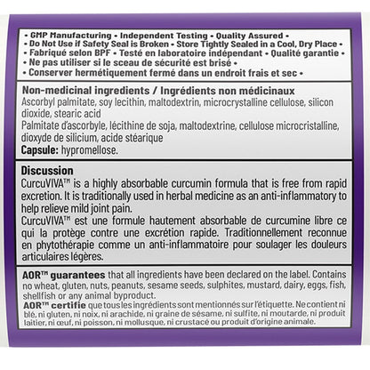 AOR CurcuVIVA (60 Caps)