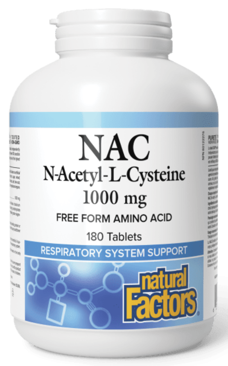 NATURAL FACTORS NAC (1000 mg)