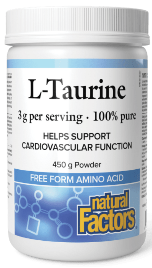 NATURAL FACTORS L-Taurine Powder (450 g)