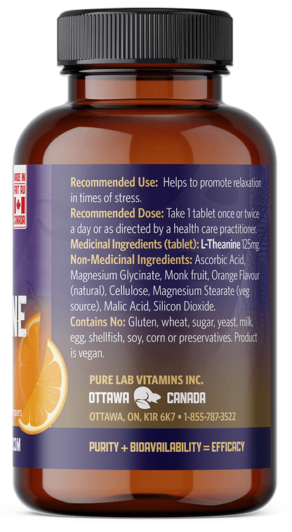 Vitamin supplement bottle with label on a black background