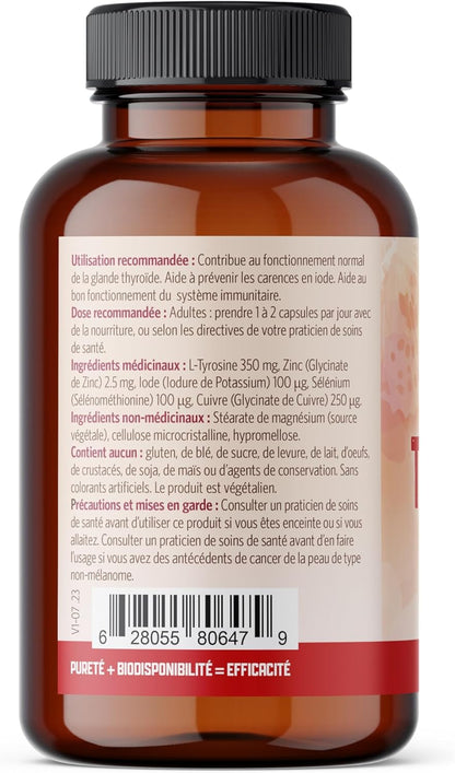 PURE LAB VITAMINS ThyroPure (120 veg caps)