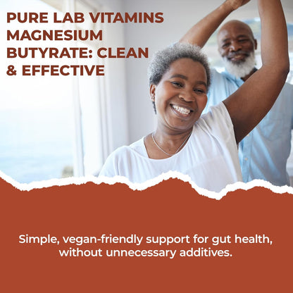 PURE LAB VITAMINS Magnesium Butyrate (120 veg caps)