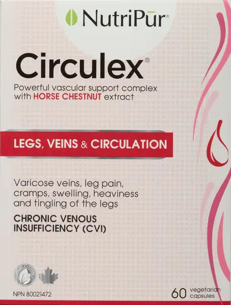 NUTRIPUR Circulex legs veins  - 60 vcaps