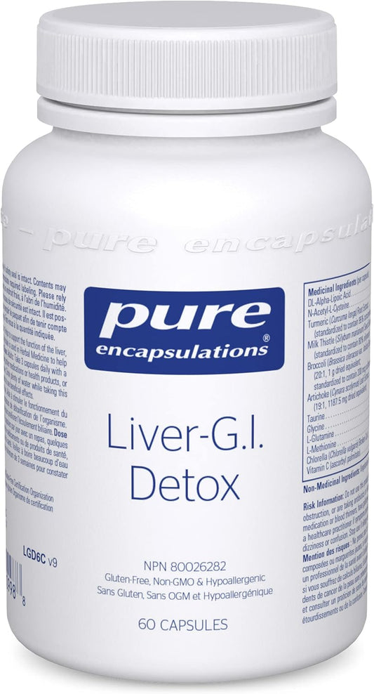 PURE ENCAPSULATIONS Liver-G.I. Detox (60 caps)