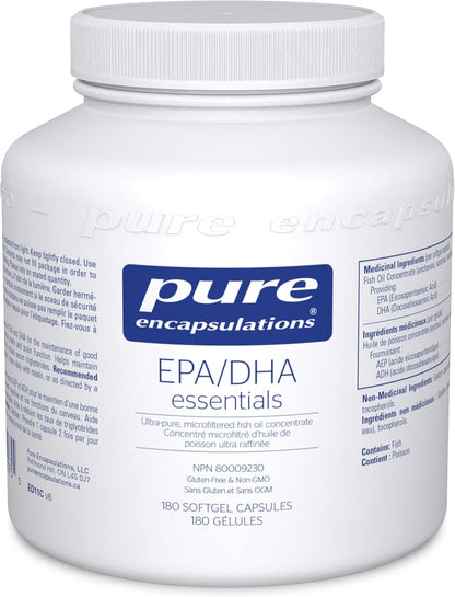 PURE ENCAPSULATIONS EPA/DHA Essentials (180 sgels)