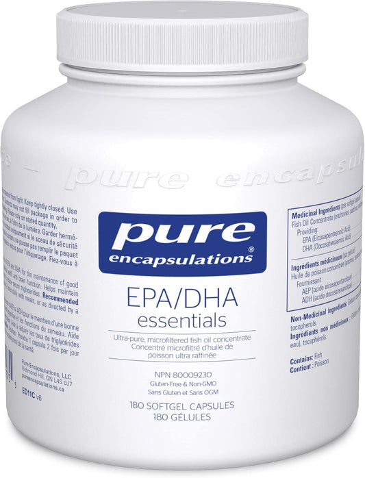 PURE ENCAPSULATIONS EPA/DHA Essentials (180 sgels)