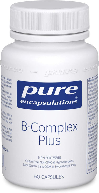 PURE ENCAPSULATIONS B-Complex Plus (120 veg caps)