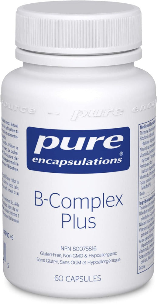 PURE ENCAPSULATIONS B-Complex Plus (120 veg caps)