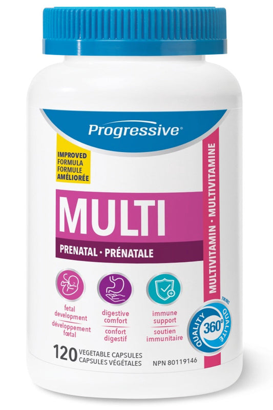 PROGRESSIVE Multi Prenatal (120 veg caps)