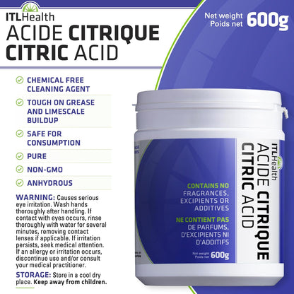 ITL HEALTH Citric Acid