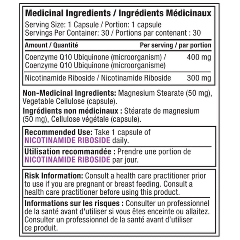 Alora Naturals Nicotinamide Riboside (300 mg - 30 Caps)