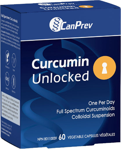 CANPREV Curcumin Unlocked (60 V Caps)