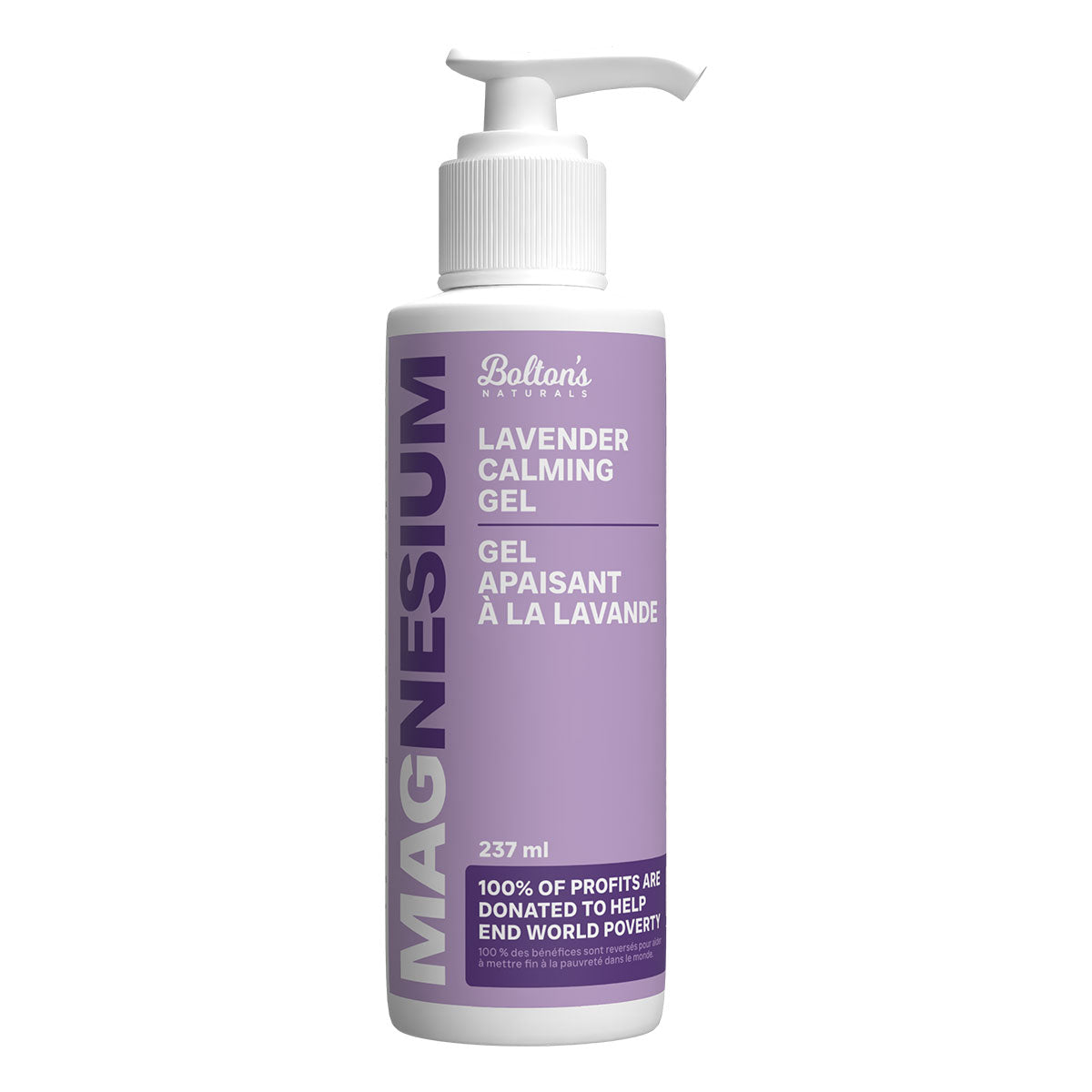BOLTON'S Magnesium Lavender Calming Gel (237 ml)