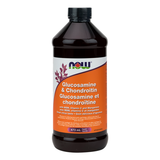 NOW Glucosamine & Chondroitin (Liquid - 473 ml)