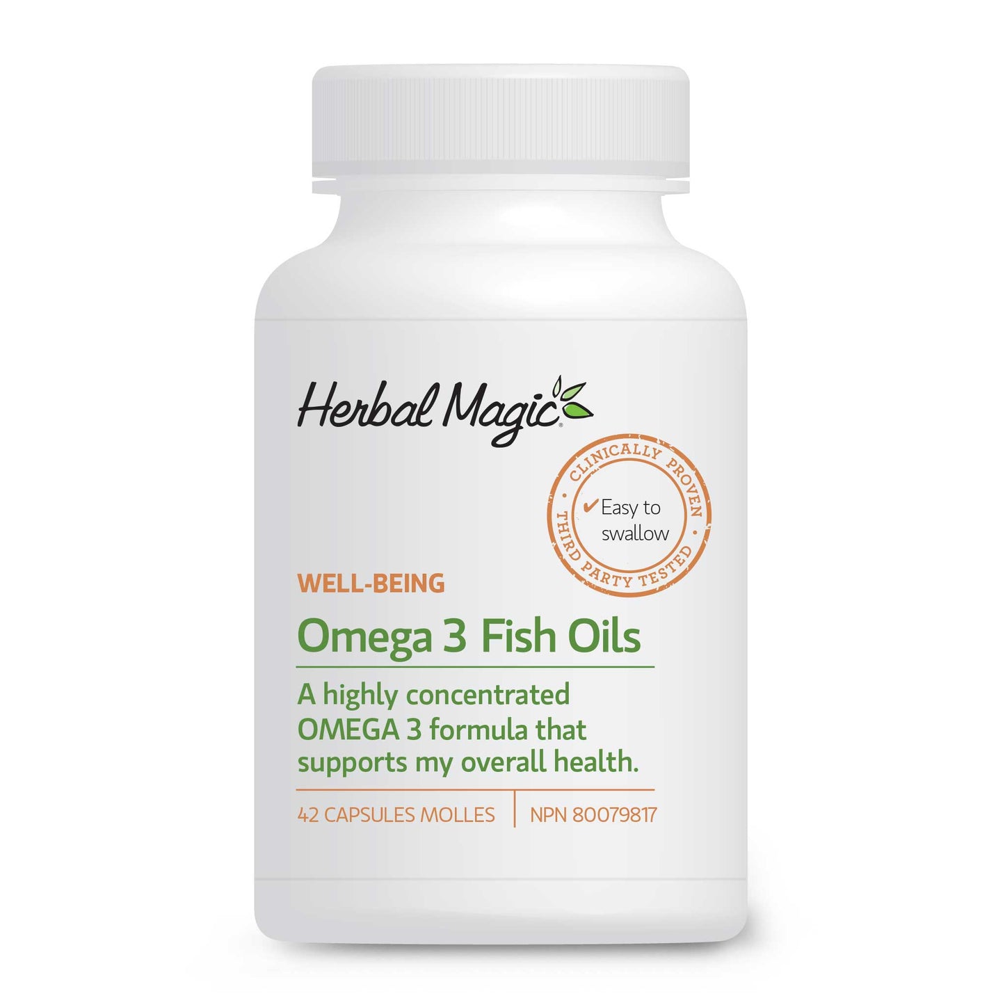 HERBAL MAGIC - Omega 3 Fish Oils