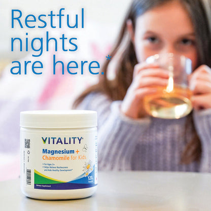VITALITY Magnesium + Chamomile Powder - Kids