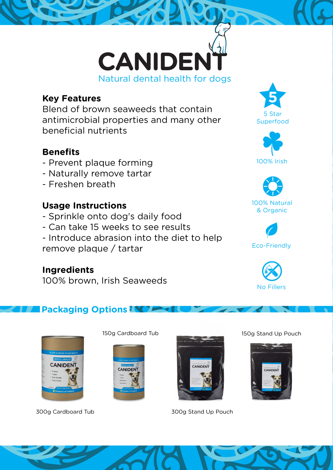 Canident - Clean Dogs Teeth (150 gr)