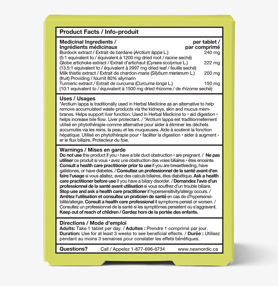 NEW NORDIC Active Liver Cleanse (30 tabs)