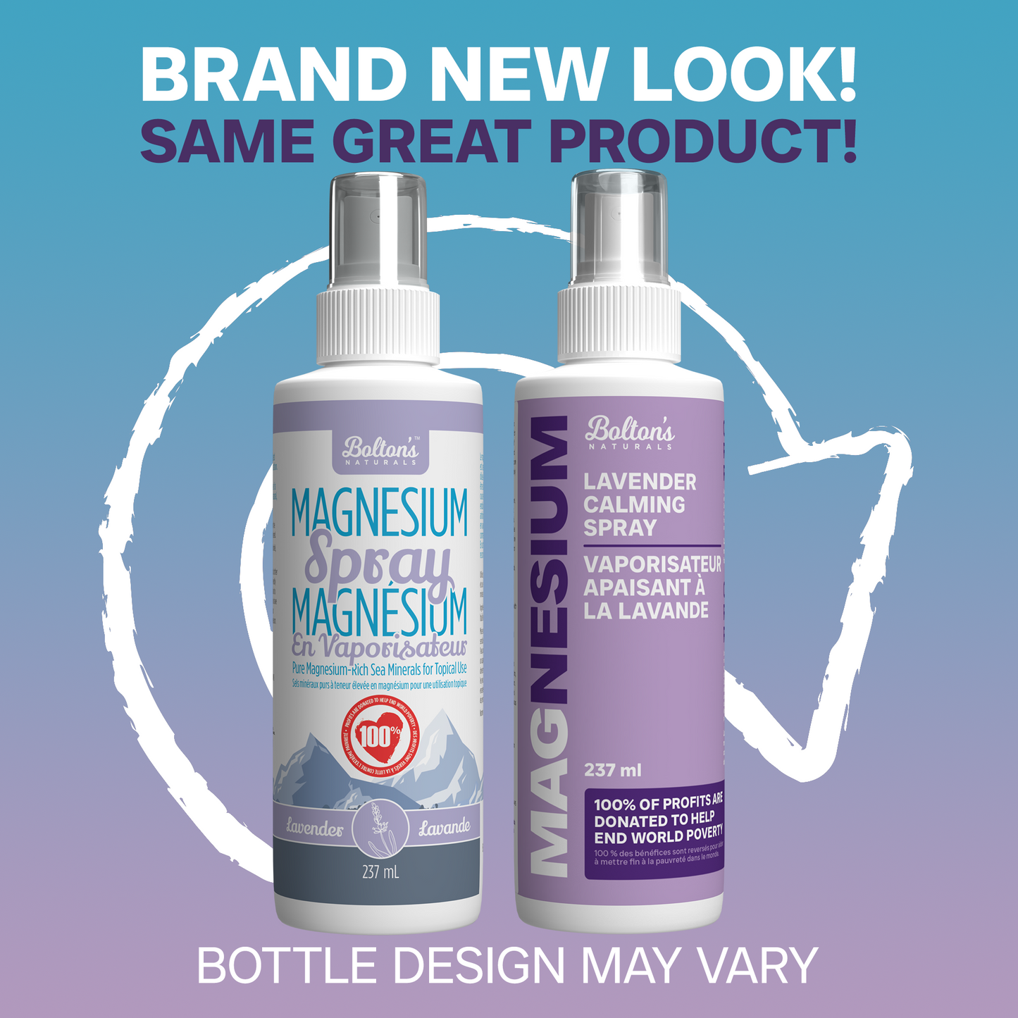 BOLTON'S Magnesium Chloride Spray w Lavender (237 ml)